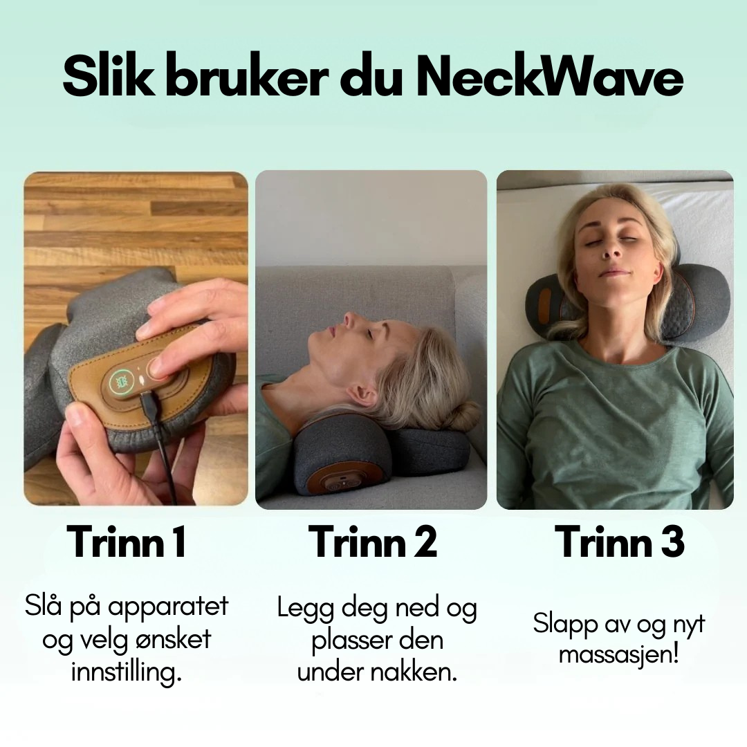 NeckWave - 3 i 1 nakkemasseapparat